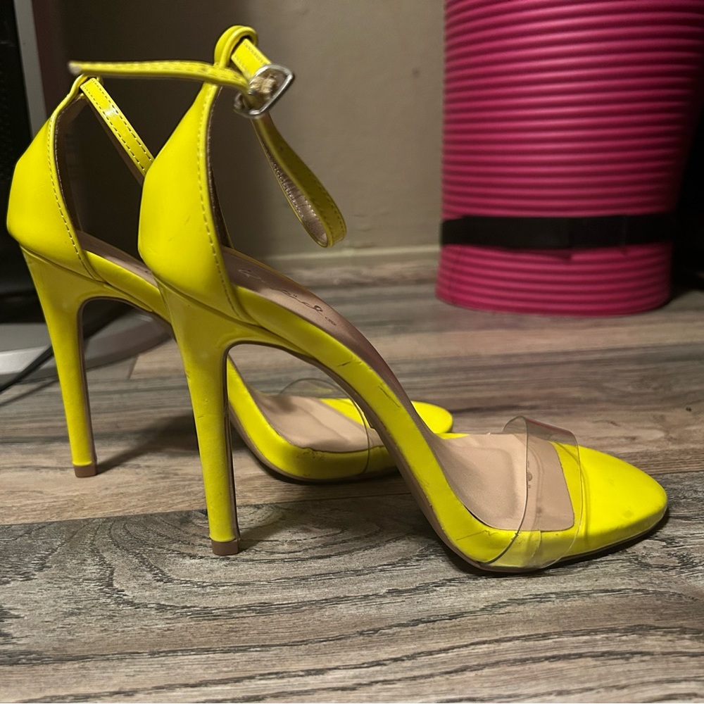 Yellow Heels | Fashion Nova | Size 6.5